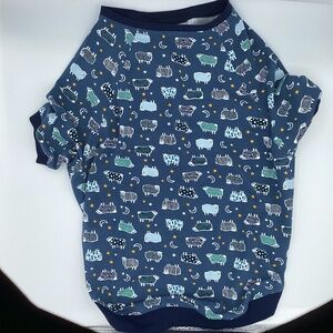 Lands End Dog Knit Sleep Shirt. Size Medium - New